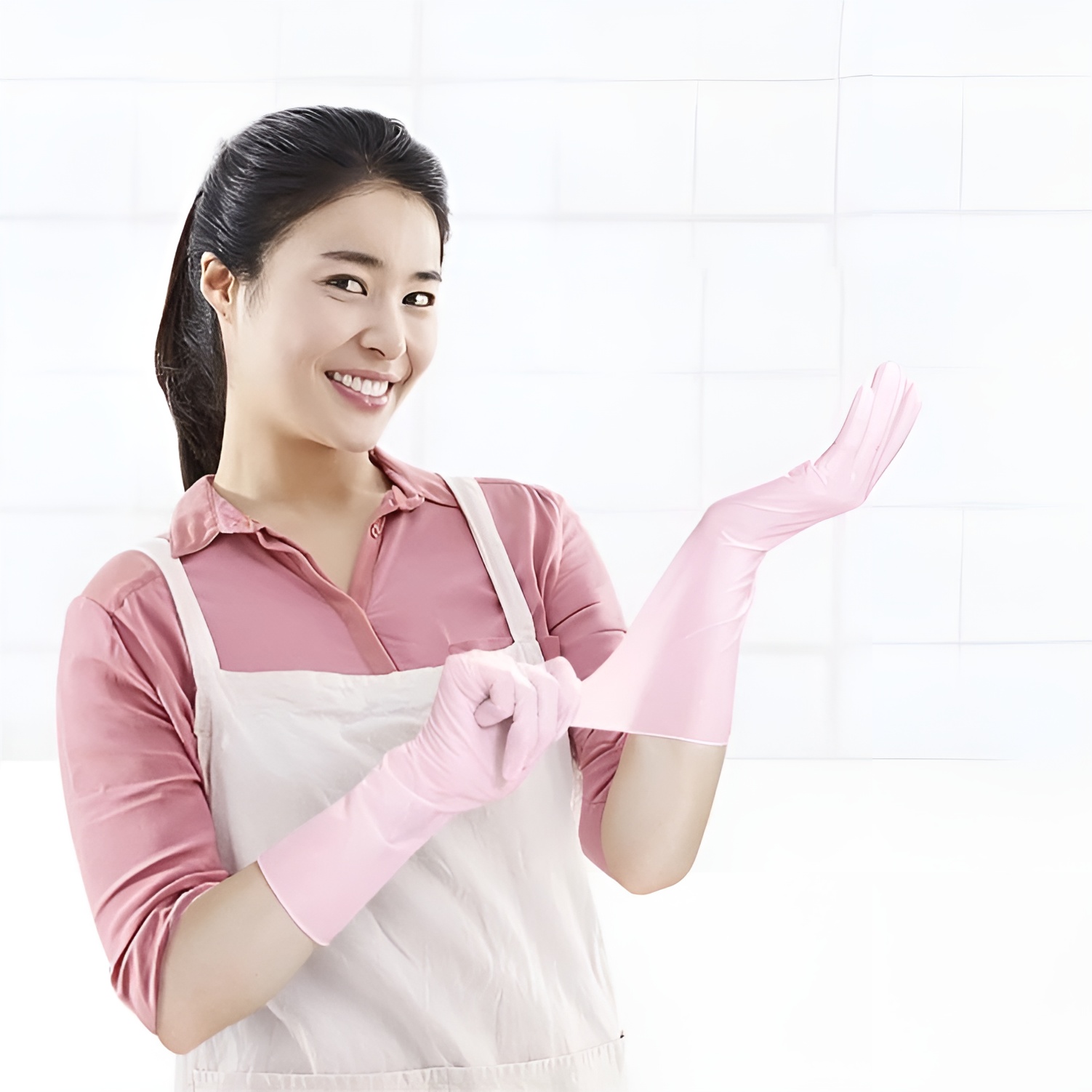  12 Inch Long Nitrile Household Glove	